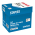 Staples Papel Impressora A4 Multiusos, 80 g/m², Branco, Caixa 5 Resmas