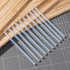 DELI Recargas para Pistola de Cola Quente EA50061, 10 cm de Comprimento, 10 Recargas