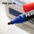DELI Marcador de Tinta Permanente Every, Ponta Redonda 2,5 mm, Preto
