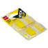 DELI Marcadores de Notas Index Stick Up EA10001, 50 x 2 Folhas, Sortido