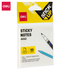 DELI Bloco de Notas Aderentes Sticky Notes, PET, 76 x 76 mm, 50 Folhas, Transparente