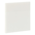 DELI Bloco de Notas Aderentes Sticky Notes, PET, 76 x 76 mm, 50 Folhas, Transparente